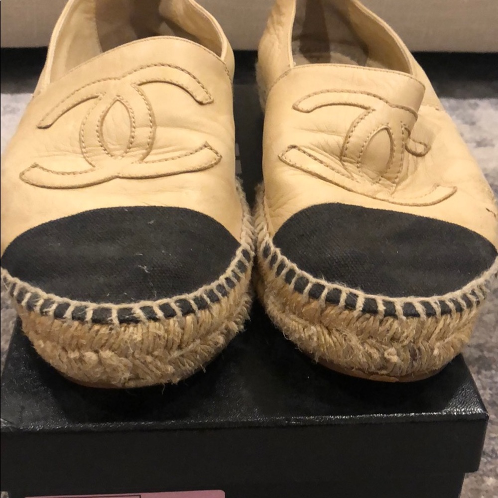 Authentic Chanel Flat Espadrilles - image 7